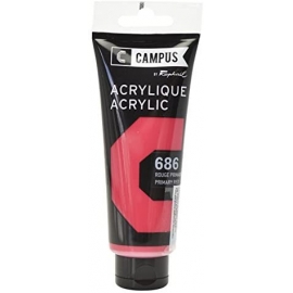 CAMPUS ACRYLIC PAINT 100ML - PRIMARY RED 