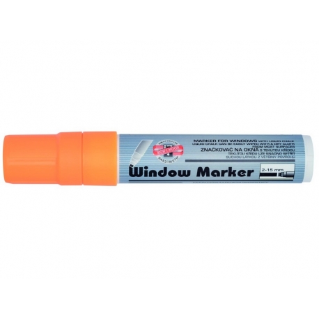 KOH-I-NOOR WINDOW MARKER - ORANGE