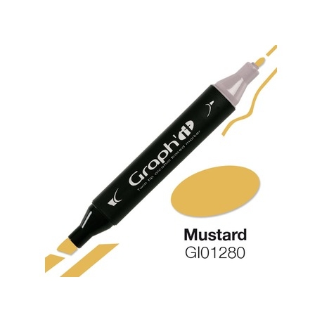 GRAPH' IT ALCOHOL MARKER - MUSTARD