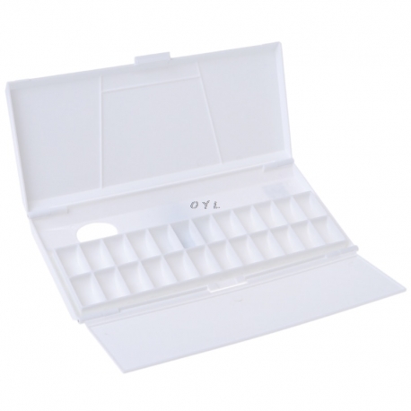 PLASTIC WATERCOLOUR EMPTY PALETTE