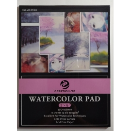 A4 ACRYLIC BOOK 400GSM, 10 SHEETS