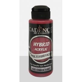 HYBRID ACRYLIC PAINT 70ML - CRIMSON RED