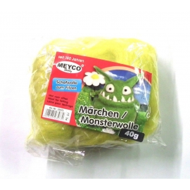 WOOL FOR FELTING 40G - GREEN