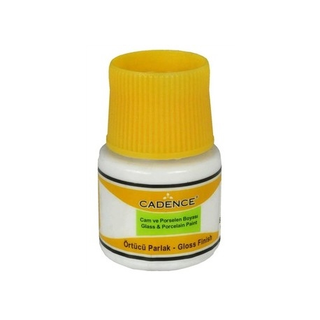 CADENCE GLASS AND CERAMIC PAINT 45ML - WHITE