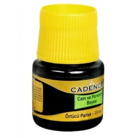 CADENCE GLASS AND CERAMIC PAINT 45ML - WHITE