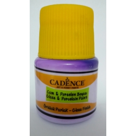 CADENCE GLASS AND CERAMIC PAINT 45ML - PASTEL LILAC