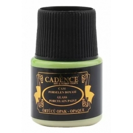 CADENCE GLASS AND CERAMIC PAINT 45ML - PASTEL GREEN
