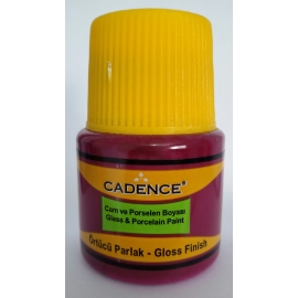 CADENCE GLASS AND CERAMIC PAINT 45ML - MAGENTA FUSCHIA