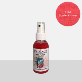 CADENCE YOUR FASHION SPRAY PAINT FABRIC 100ML - SCARLET