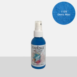 CADENCE YOUR FASHION SPRAY PAINT FABRIC 100ML - SEA BLUE