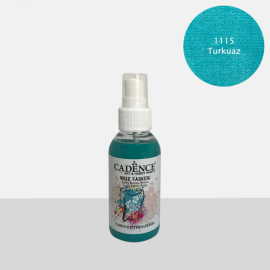 CADENCE YOUR FASHION SPRAY PAINT FABRIC 100ML - TURQUOISE