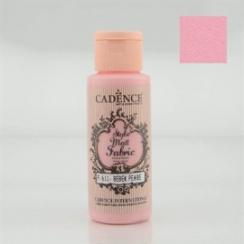 CADENCE STYLE MATT FABRIC PAINT 59ML - BABY PINK