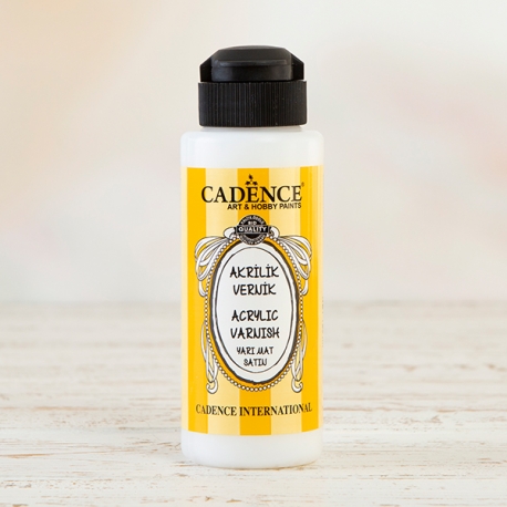 CADENCE WATERBASED VARNISH SATIN 120ML