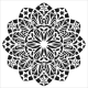 STENCIL HOME DECOR SERIE 45 X 45CM