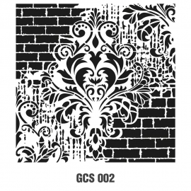STENCIL HOME DECOR SERIE 45 X 45CM