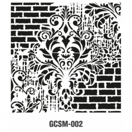STENCIL HOME DECOR SERIE 45 X 45CM