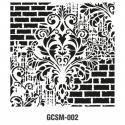 STENCIL HOME DECOR SERIE 45 X 45CM