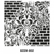 STENCIL HOME DECOR SERIE 45 X 45CM