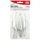 MARABOU FEATHERS - WHITE 