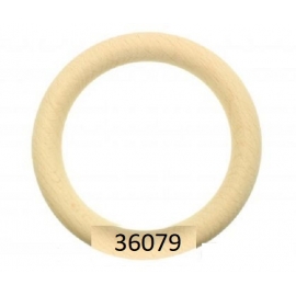 MEYCO WOODEN RING 100 X 13MM - NATURAL