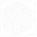 STENCIL HOME DECOR SERIE 45 X 45CM