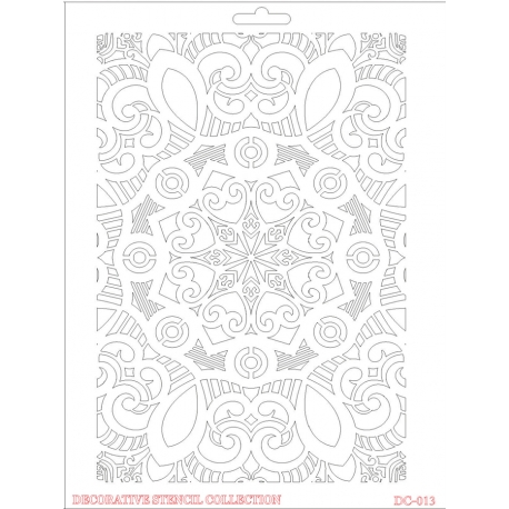 STENCIL HOME DECOR SERIE 45 X 45CM