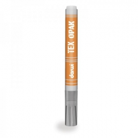 TEX OPAQUE FELT PEN 6ML - SILVER