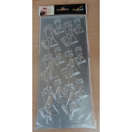 BBB - SILVER PEEL-OFFS