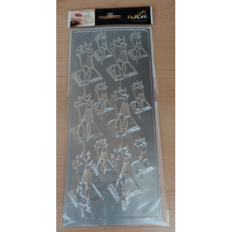 BBB - SILVER PEEL-OFFS