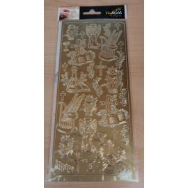 CONFIRMATION & COMMUNION GOLD-PEEL OFFS