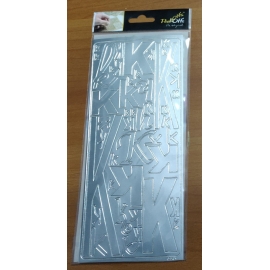 PEEL OFFS - KKK - SILVER