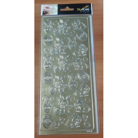 BBB - SILVER PEEL-OFFS