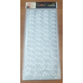 BBB - SILVER PEEL-OFFS