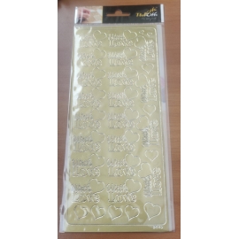 BBB - SILVER PEEL-OFFS