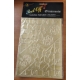 PEEL OFFS - LARGE FLORAL DESIGN - GOLD