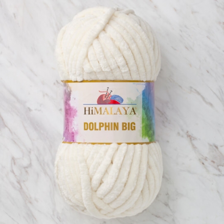 Himalaya Dolphin Baby - Knitting Yarn - White 