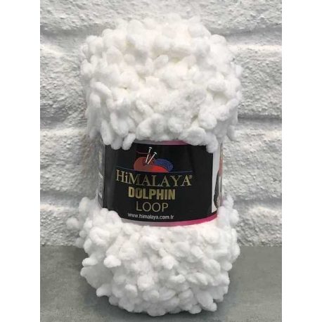 Himalaya Dolphin Baby - Knitting Yarn - White 
