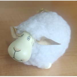 SHEEP CLAY FAKE FUR 13CM 