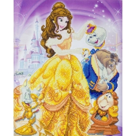 BEAUTY & THE BEAST MEDLEY 40 X 50CM DIAMOND PAINTING KIT