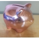 PIGGY BANK CERAMIC 7 X 7 X 8CM