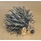 DECORATION HEDGEHOG (CLAY/TEXTILE) 6 X 5 X 4CM