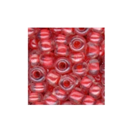 TRANSPARENT W/ SILVER GLASS BEADS - 2.5MM