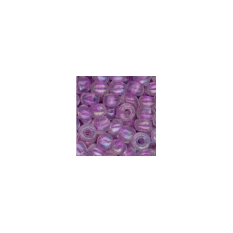 TRANSPARENT W/ SILVER GLASS BEADS - 2.5MM