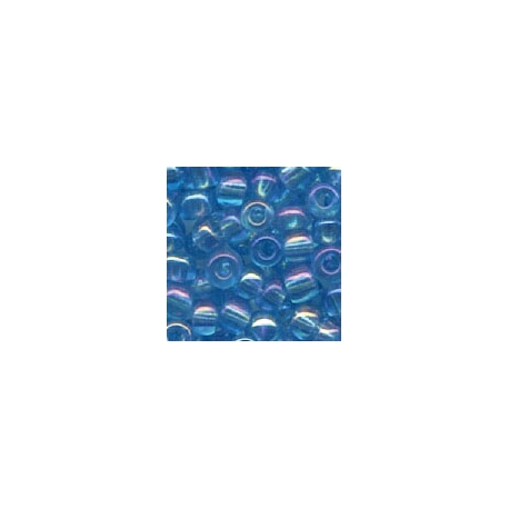 TRANSPARENT W/ SILVER GLASS BEADS - 2.5MM