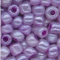 TRANSPARENT W/ SILVER GLASS BEADS - 2.5MM