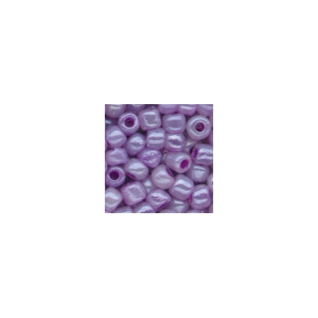 TRANSPARENT W/ SILVER GLASS BEADS - 2.5MM