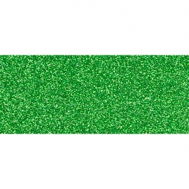 FUN FOAM 2MM WITH GLITTER - GREEN