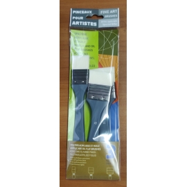 5 FINE ART BRUSHES FOR WATERCOLOUR