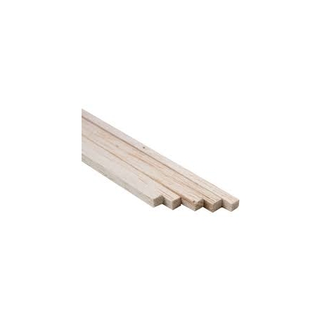 BALSA WOOD STICK 1.5 X 1.5 X 914MM