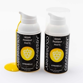 COLORBERRY RESIN PIGMENT PASTE - CITRONELLA - 50G